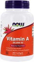NOW Foods A 25.000 IU 250-Softgel