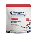 Metagenik Perfect Protein Pea & Rice - Tanaman - Tanaman berbasis bubuk Protein dengan 20g Protein & 3.5g BCAAs - Mendukung Perkembangan Otot & Pemurnian Non-GMO, Gluten- Free, Dairy- Vanilla - 30 Servis