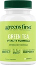 Hijau Muda Muda Muda Formula Vitalitas - Dipenuhi dengan Moringa - Antioksidant- Kaya untuk Clean Energy - Vegan & Gluten- Free - powerful Blend for Energy & Overall Wellness (60 Capsules)