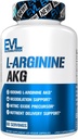 Evolution L-Arginine AKG - Vasodilation & Nutrient Delivery - Nitric Oxide Plecursor - 100mg L- Arginine AKG - Gluten Free & Non-GMO - Dietary Supplemen - 60 Servings - 120 Veggie Capsules