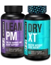 Jacked Factory PM Night Time Burner, Sleep Aid Suplement, & Appetite Supresant (60 Capsules) & Dry-XT Air Weight Woss Diurectic Pills (60 Capsules)