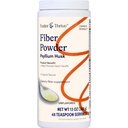 Foster & Thrive Daily Psyllium Husk Powder Suplement, 4-in- 1 Fiber for Digetical Health Laxative, Relieves Occational Constipation, Sweetened w / Real Sugar, Original Flavor, 48 Doses