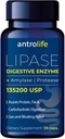 ANTROLIFE Digetical Health Suplement - Enzymes with Lipase Nuttrationals Suplemen & Amylase for Digetical Comfort - Dietary Supplemen - 59 Kapsul