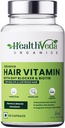 Generik Organics Advance Hapamin with DHT Blocker & Biotin 124; Clinically Proven Hair Vitamin for Men & Women - 60 Veg Capsules