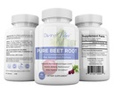 Beet Root Kapsules - 1300mg Per Serving - Beet Root Powder Capsules - Beetroot Powder Support Blood Pressure, Athletic Performance, Digetives, Immune System (Murni, Non-GMO, Gluten Free)