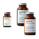 ALGAECAL Bone Health Bundle - D3 Lengkap (1000 IU) + K2, Vitamin E, Vitamin A & Plant - Based Calcium Clitically Didukung untuk Meningkatkan Density Bone