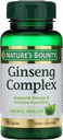 Nature 's Bounty Ginseng Complex Plus Royal Jelly Capsules 75 ea (Paket 6)