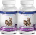 Cat Wellness Treats - Ultra Vitamin for Cats - Minetary Sehat dan Vitamin Formula - Chews - Kalsium untuk Kucing - 2 Botol (180 Treats)