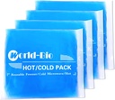 Es Pack Lembut Gel Fleksibel untuk Injuries, Paket Dingin Bisa dipakai Ulang, Kompres Hot Cold untuk Pain Gabungan & Muscle, Pemulihan Operasi, Pemusnahan, Wajah, Kepala, Pembangunan, Ankle & Foot Injury, 4 Paket-5.1 "x6.3"