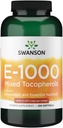 Swanson Vitamin E Mixed Tokopherol 1000 Iu (671.1 Miligram) 250 Sgels