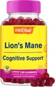 Welles Lions Mane Gummies for Dewasa (2.000mg): 124; Lions Mane Tambahan Memori dan Focuse Dukung 124; Gluten Bebas, Non GMO 124; Berry Flavor 124; Singa Mane Gummies 60 Count