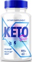 Kapsul Keto Side, Suplemen Premium untuk Mendukung Gaya Hidup Aktif, All- Keto Natural Dukungan untuk Mencapai Fit dan Tubuh Healthy, Review Detox Ketox (60 Capsules)