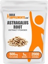 LockSuppliments.com Astragalus Extract Powder - Astragalus Root Powder, Herbal Suplemen - Vegan & Gluten Bebas, 500mg per Serving, 1kg (2.2 lbs) (Paket 1)