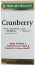 Nature 's Bounty Cranberry Dieter Supplemen 60 Soft Gels