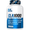 Metabolisme Linduleic CLA - Pil CLA 1000mg Safflower Berbasis untuk Weight Loss Lema Burning Muscle dan Lebih cepat Metabolisme - Stimulant- Free CLA 1000mg Safwer Dukungan Lemak Loss Pills - 180