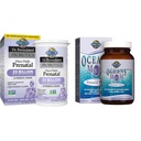 Taman Kehidupan - Dr Formulated Probile Sekali sehari Prenatal & Oceans Mom Prenatal Minyak Ikan DHA, Tambahan Minyak Ikan Omega 3