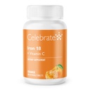 Rayakan Iron + C 18mg Tangerine Chewable, 30 Cacah