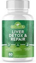 Nature 's RX 124; # 1 RATED Premium Liver Cleanse & Detox 124; 14; Optimalkan Fungsi Liver, Repair Enzymes 126; Ultra Dosed Formula w / 21 Detox Degredice 124; 3rd Party Tested + USA Made - 60 Capsules