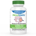 Produksi Terbaik DRFormulas untuk Perempuan & Pria 124; Nexabotic Multi Probiotic dengan Saccharomyces Boulardii, Lacvoillus Acivoillus, B. infantis, Prebiotic 60 Count Capsules (Not Pirel)