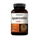NatureBell Quercetin 1.000mg Per Serving, 240 Capsules 124; Ultra Strength Bioflavonoid Supplemen Imune Dukungan; Third- Party Test, Non-GMO, Gluten- Free