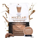Creme, Chocolate Milkshake, 2 Pounds with Worldwide Nutrition Keychain