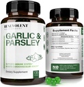 Suplemen Bawang Berkembang Berkembang Benevolent Odorless - 1500 MG Aged Extract Oil Capsules, 120 Softgels - Antioxidant Imunity Support Pil Bawang & Memroses Sehat Cholesterol Levels - Non GMO 40 Day Suppply