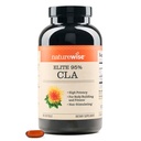 NatureWise CLA 1300 - 95% Aktif Mengkonjugasi Akif Linoleic untuk Perempuan dan Pria, Tidak Stimulasi, Mendukung Daya & Fitness Goals