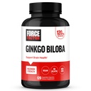 FORCE FacTOR Ginkgo Biloba 120mg, Brain Health Suplement for Dewasa, Maximum Power Ginko Brain Suplemen, Vegan, Non- GMO, 120 Capsules
