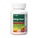HealtA2Z £Allergy Relief 126; Cetirizine 10mg 124; Relief Allergy Sepanjang hari adalah 124; Indoor & Outdoor; Relief from Itchy Throat, Sneezing, Runny Nose (300 Cacah 1)