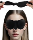Ruangan Moiceal Kacamata untuk Relief Dry Eyes, Silikon Hydrating Tidur 3D Goggles dengan Soft and Comfortable, Sleep Mask for CPAP Pengguna, Adjustable Strap
