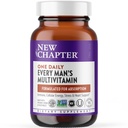 Multivitamin Bab Baru untuk Kebal, Stress, Dukungan Jantung + Energi dengan Nutrients Berfermentasi - Setiap Pria Satu Harian, Dibuat dengan sayuran organik & Herbs, Non- GMO, Gluten Free - 96 ct