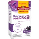 Alam Made Wellblends Elderberry dengan ImmuneCare, Vitamin D3 dan Zinc, dengan Elderberry Flavor, 30 Fast Dissolve Tablet
