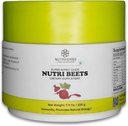 Super Nitric Oxide Nutri Beets - 225g 126; Organik Beet Root Powder, Pomegranate & Red Spinach for Heart Health, Energy & Blood Tekanan Dukungan Attrag 124; Cardiovascular Booster 124; 30