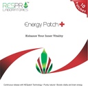 Respro Labs Natural Guarana dan CoQ10 Energy Patch Plus, Pelepasan Terus-menerus, 10 Patch