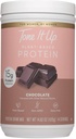 Tone It Up Plant Based Protein Powder I Dairy Free, Gluten- Free, Kosher, Non-GMO Pea & Chia Benih Protein dan susu Oat I untuk Perempuan I 14 pelayan, 15g Protein - Coklat