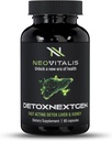 DexexetGen Advanced Fast- Acting Detox Liver & Kidney Supplement with Milk Thistle & Dandelion Root - Promotes Natural Cleansing & Toxin Removal Dietary Suppplemen Atlit 124; 60 Capsules