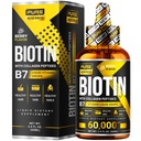 Liquid Biotin & Collagen Growth Hair Drops 600,000 mcg - Biotin and Liquid Collagen Suplemen untuk Pria & Women - Glowing Skin Dukung, Rambut sehat & Nail Growth - 2oz