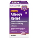Relief Allergy HealtCareAisle - Fexofenadine Hydrochloride Tablet USP, 180 mg - 180 Tablet - Obat Allergy, Non-Drowsy 24- Hour Relief