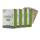 Omax3 Ultra- Pure Omega- 3 Pil Minyak Ikan 124; Konsentrasikan EPA DHA, 1500 MG, Gluten Bebas, Non-GMO, dibuat di AS, 240 Softgels Blister Packs (4 Boxes)