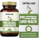 PQQ + Herbs Liver Supports- PQQ Liver Supplication - Pyrroloquinoline Quinone dengan Milk Thistle Extract for Liver Health - 60 Veg Capsules