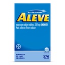 Aleve Pain Reliever & Fever Reducer Tablet, Naproxen Sodium, Headache, Back and Body Relief Medicine, 270 Count