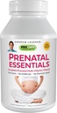 ANDREW LESSMAN Prenatal Esentials 180 Kapsul - Lengkap Vitamin Prenatal untuk Perempuan, Tidak ada Prenatal Advantial Multivitamin, Nutrients for Womens Prenatal, Posnatall-Methyfolat Prenatal dengan Besi