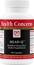 Kesehatan menyangkut HeadQ - Herbal Suplemen Ketegangan & Sinus Headache Dukungan - Qiang Cina Herbal Formula dengan Magnolia, Chaste Tree, Turmeric - Sirkuit Dukungan - 90 Capsules