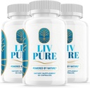 (3 Paket) Liv Pure Didukung oleh Alam Lanjutan Formula Hati Hidup Perifikasi Murni Suplemen (180 Capsules)