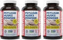 Yerba Prima Psyllium Husks Powder - 12 oz (Paket 3)