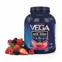 Vega Sport Vegan Powder + Recovery - 30g Plant Based Protein per Serving, Berry, 45 Servings, 5g BCAAs, Progories, NSF Sertifikasi, For Shakes & Smoothies, 4.2lbs (Packaging May Vary)