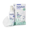 Navage Baby Micy- Mist Saline Inhaler - Saline Nasal Spray for Contraffic Relief - Pediatrician Endorsed Baby Nasal Spray w / Mask & Tenang, Terus menerus Mist (2.8 oz)