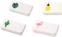 SagaSaveTravel Pill Case 3 Comparts Portable Pill Case Dustproof and Moisture- Membuktikan kotak pil nipis Kecil untuk Vitamin, Minyak Ikan (4 Styles)