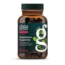 Gaia Herbs Hawthorn Supreme - Hawthorn Berry Suplemen - dengan Herbs Traditional Digunakan untuk Mendukung Kesehatan Jantung * - 120 Vegan Cair Phyto- Kapsul (Supply 60 Hari)