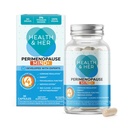 Kesehatan & Her Perimenopause Mind + Cognitive Protection, untuk Tahap Awal Menopause, Mental Energy, Suplemen Perempuan dengan Vitamin, Gluten- Bebas, Non-GMO, Vegan (30 ct - 1 Bulan)